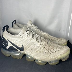 Nike Air Vapormax Flyknit 2 White Black Reverse Orca Mens Size 10 942842-103
